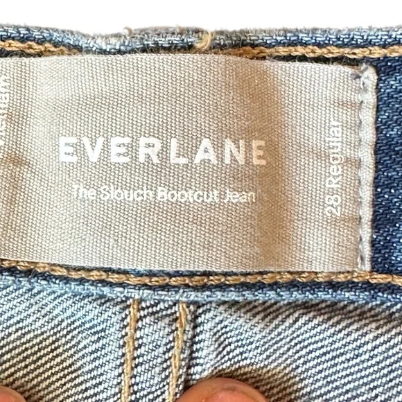EVERLANE The Slouch Bootcut Jean size 28R - Picture 5 of 5